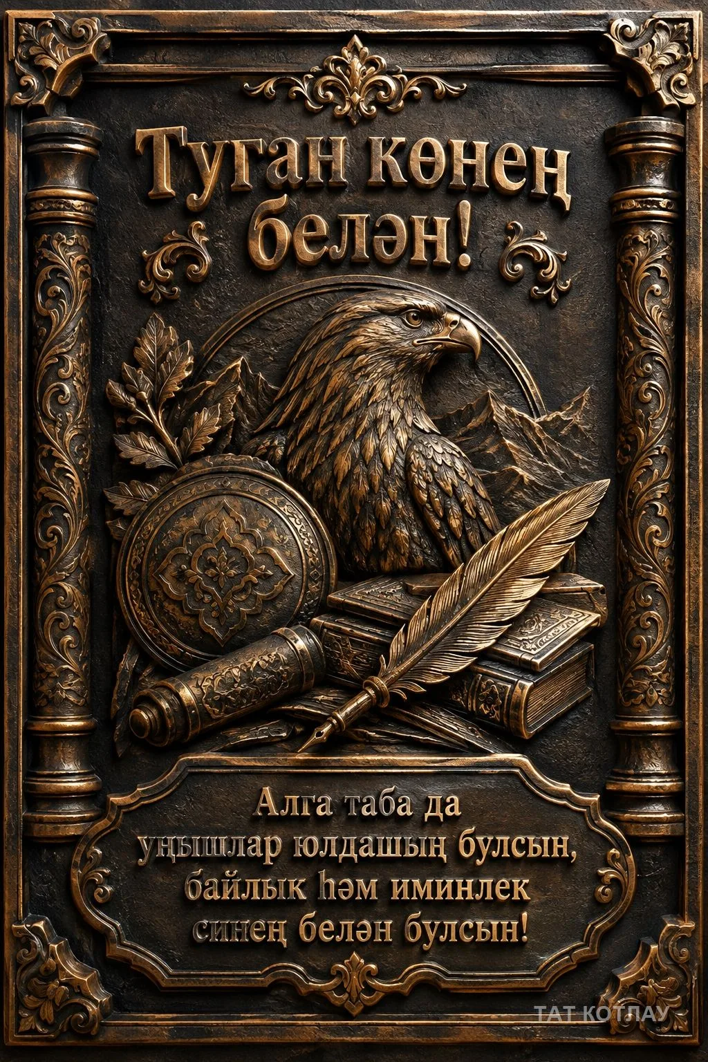 👍 Туган көнен белэн ир атка