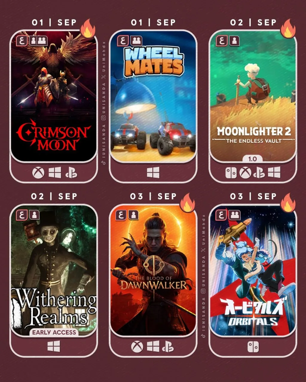 🎮 Главные релизы сентября
