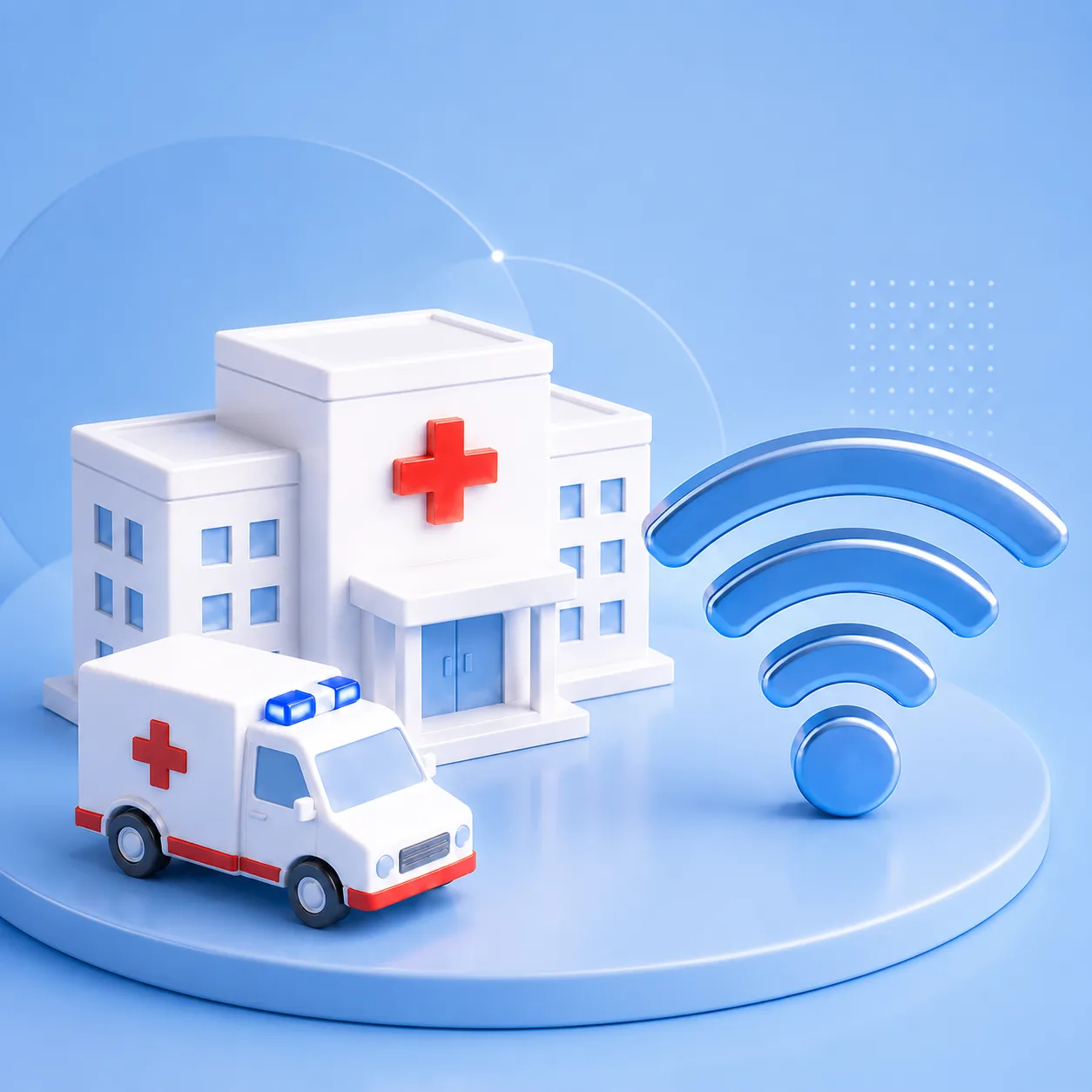 🏥 Продолжаем подключать социально значимые объекты Севастополя к Wi-Fi

Связь особенно важна там, г