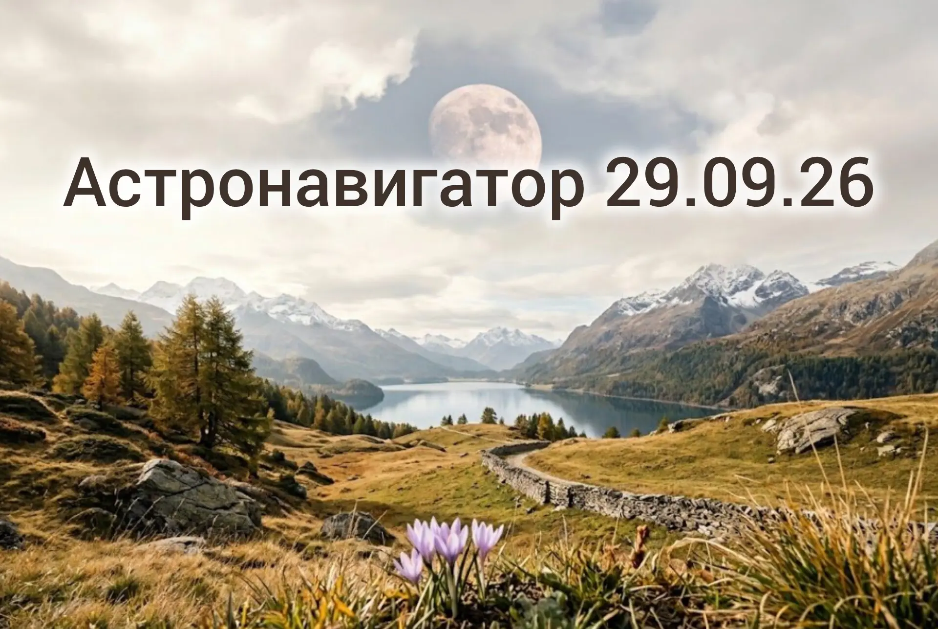 ✨ Астронавигатор на 29 сентября 2026