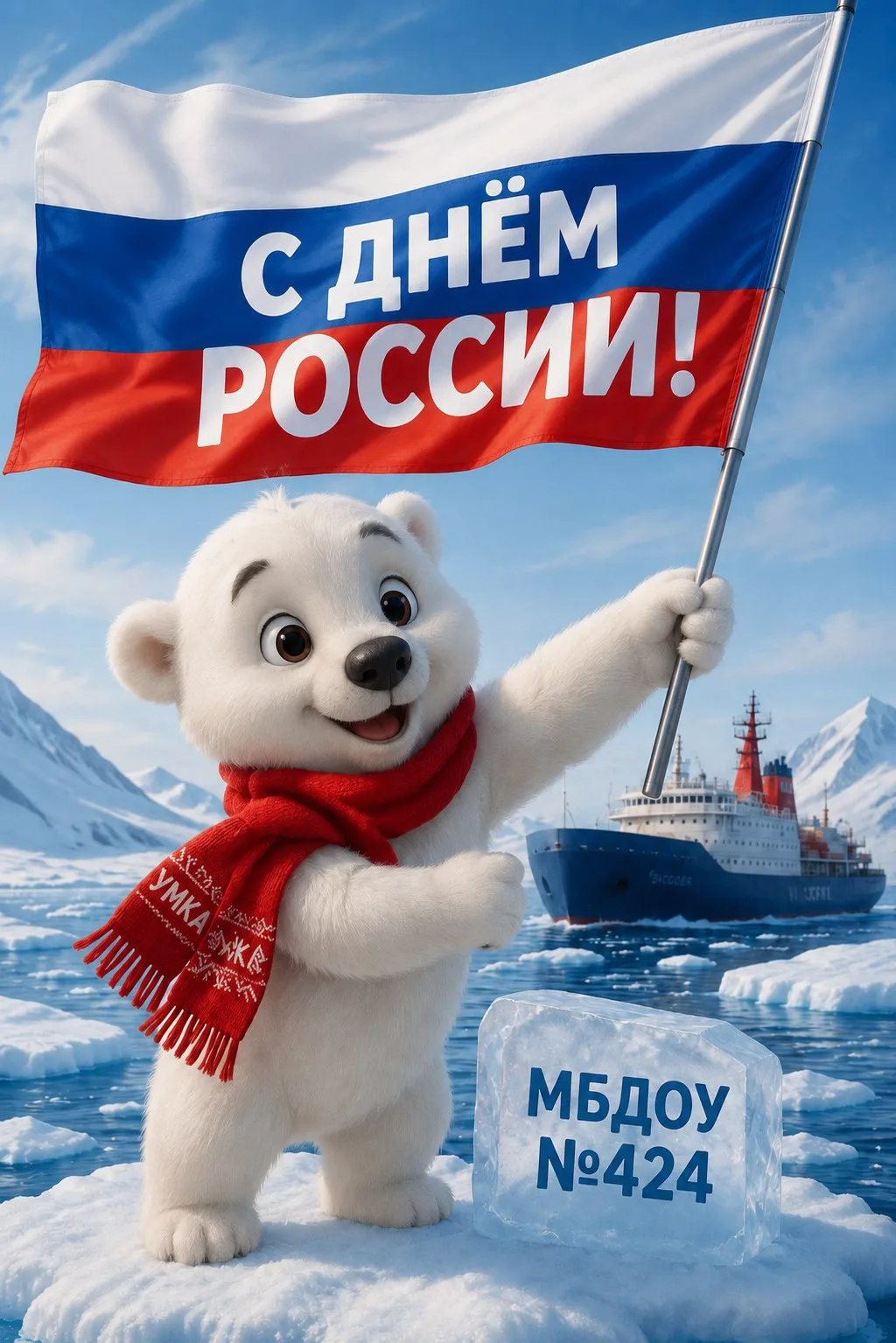 🎉 Наш детский сад поздравляет всех коллег, родителей и малышей с Днём России🇷🇺
Россия — наша боль