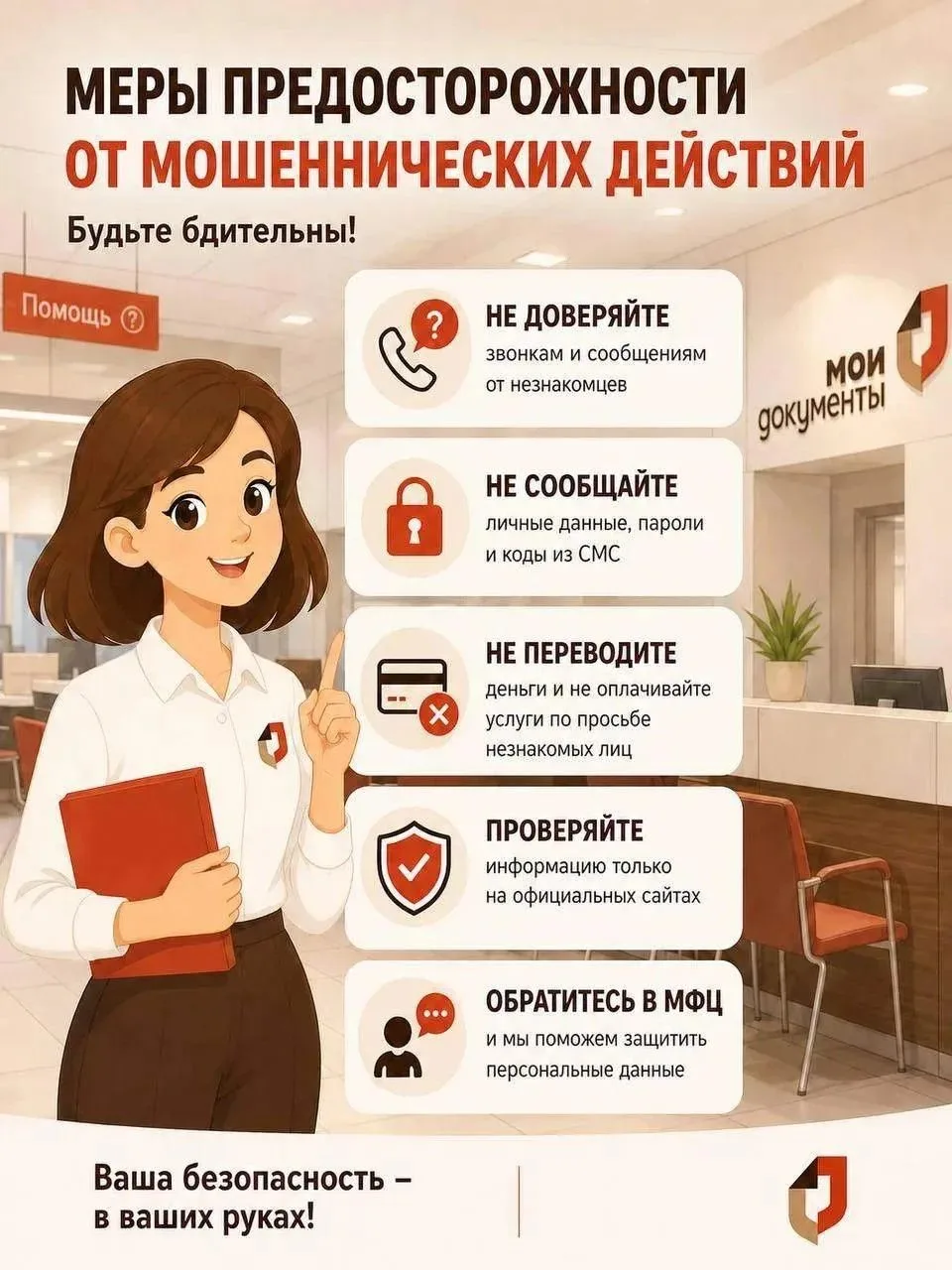 🔒Чтобы защитить персональные данные и восстановить доступ к цифровым сервисам, обратит...