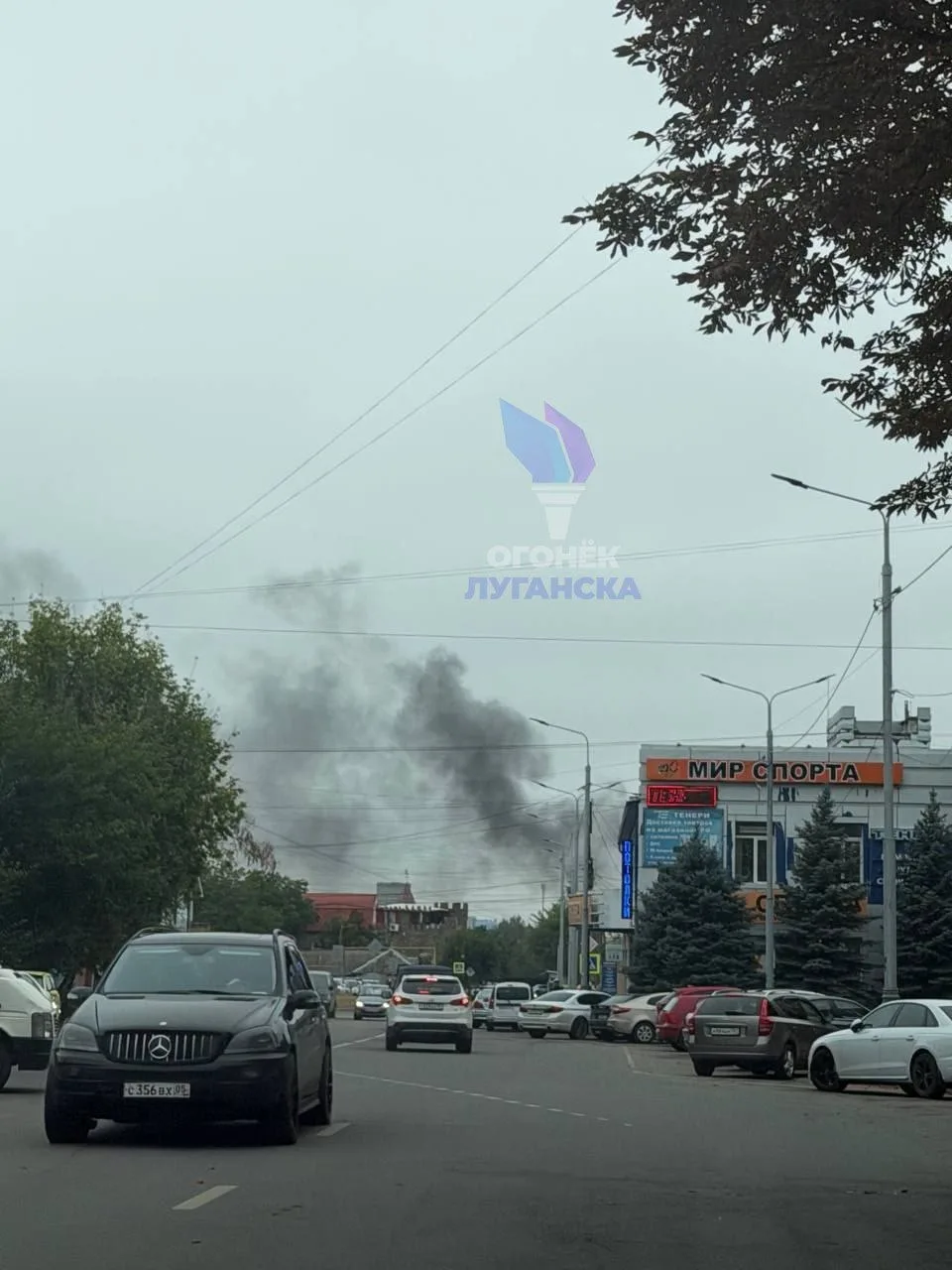 🔥 В Луганске что-то горит