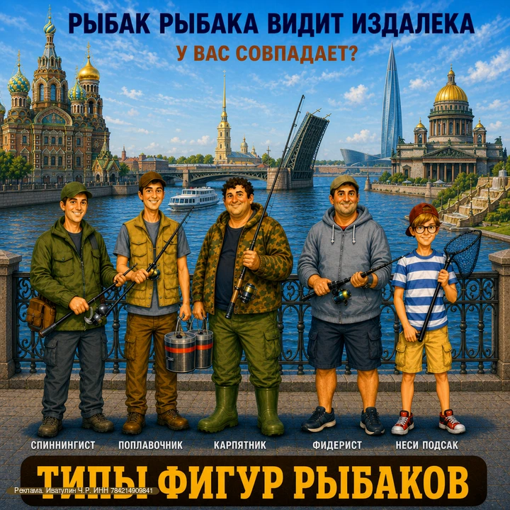 🎣 Рыбак рыбака видит издалека.