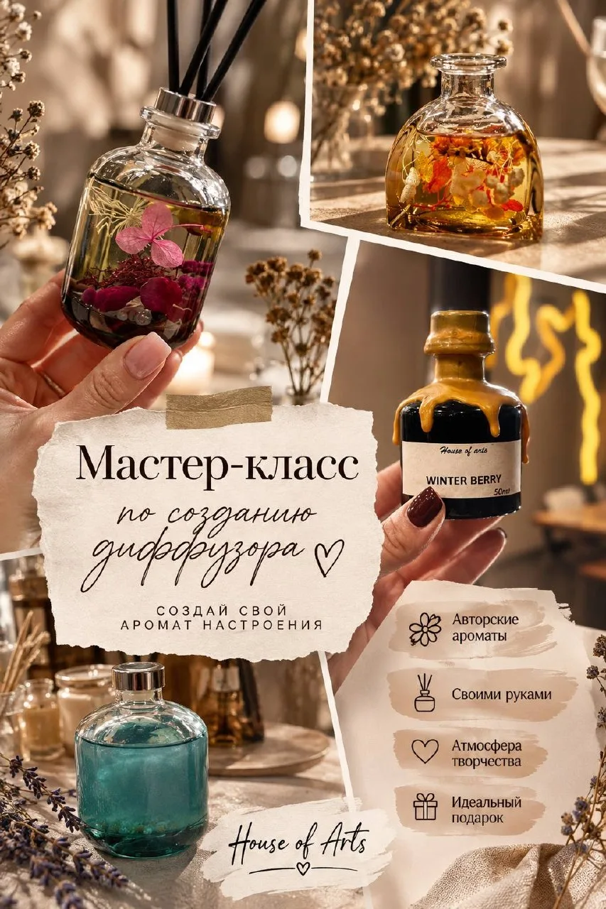 Создай аромат своего дома своими руками ✨
