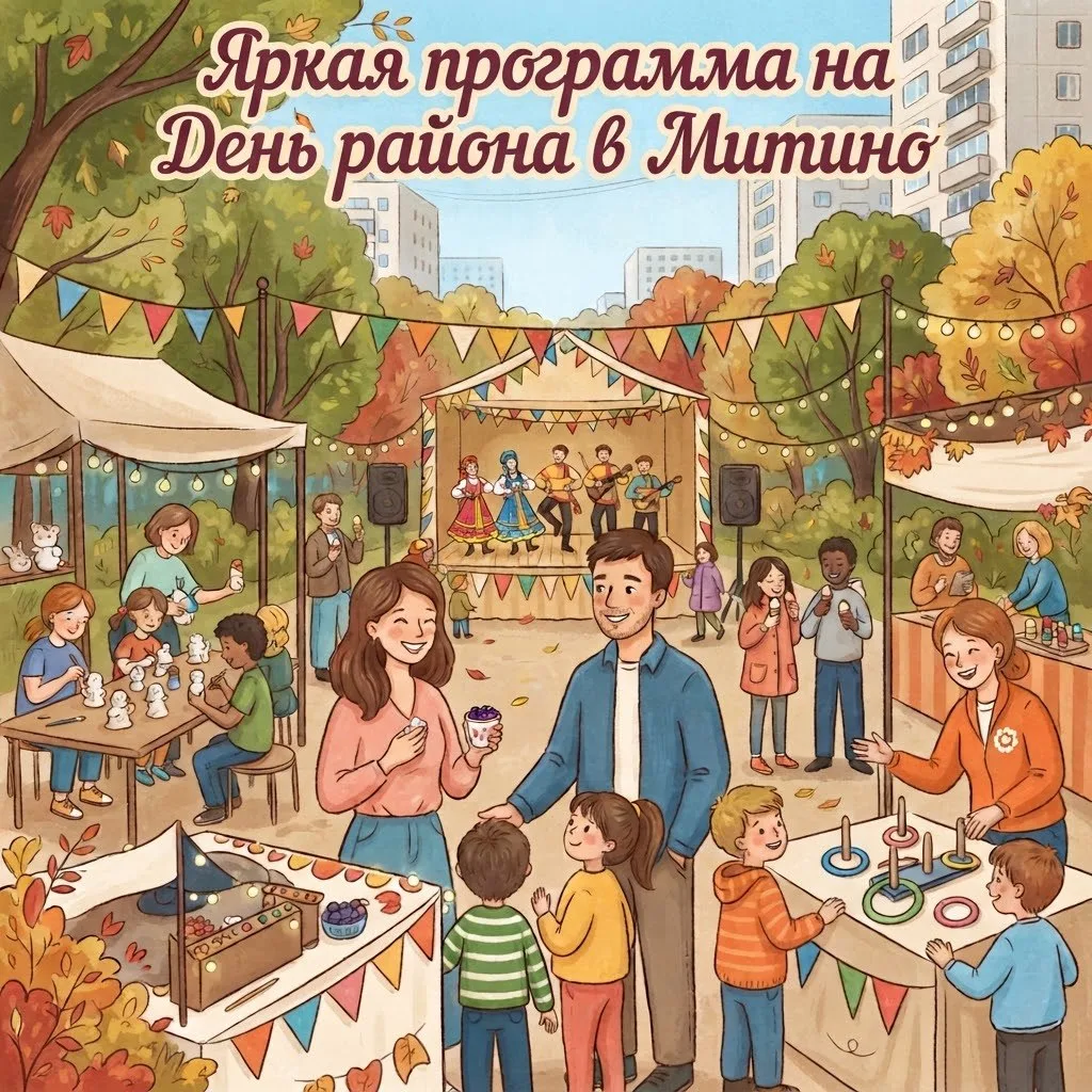 День района состоится в Митино уже завтра, 9 сентября 🥳