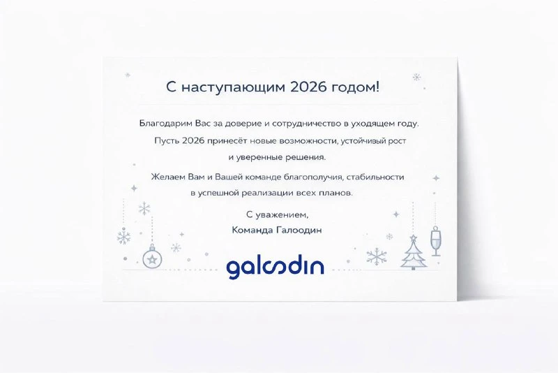 🎄 С Наступающим Новым годом!