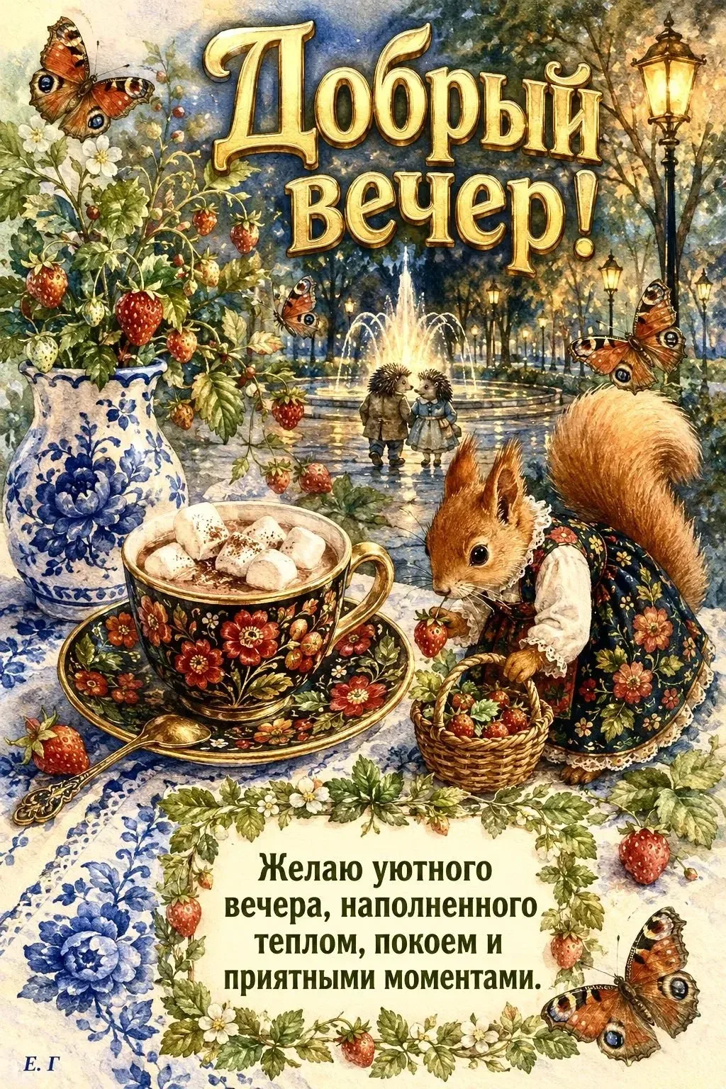 Добрый вечер ✨

😍 Самые лучшие Открытки и Поздравления 👉 Подписаться 👈