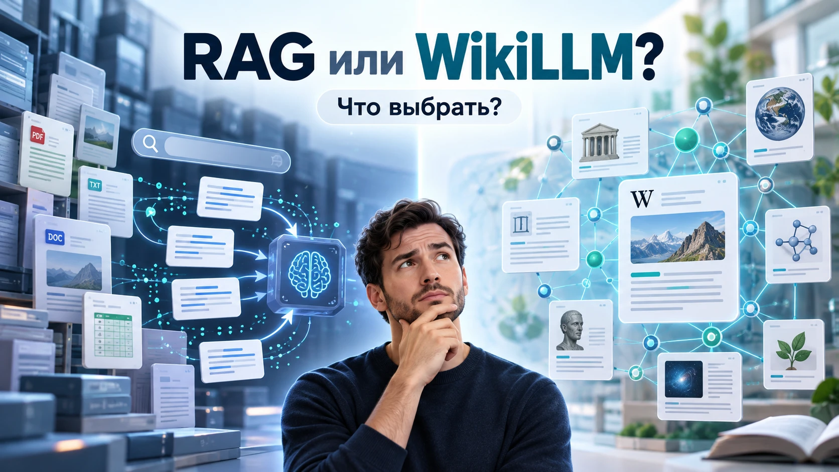 RAG или WikiLLM: что выбрать?