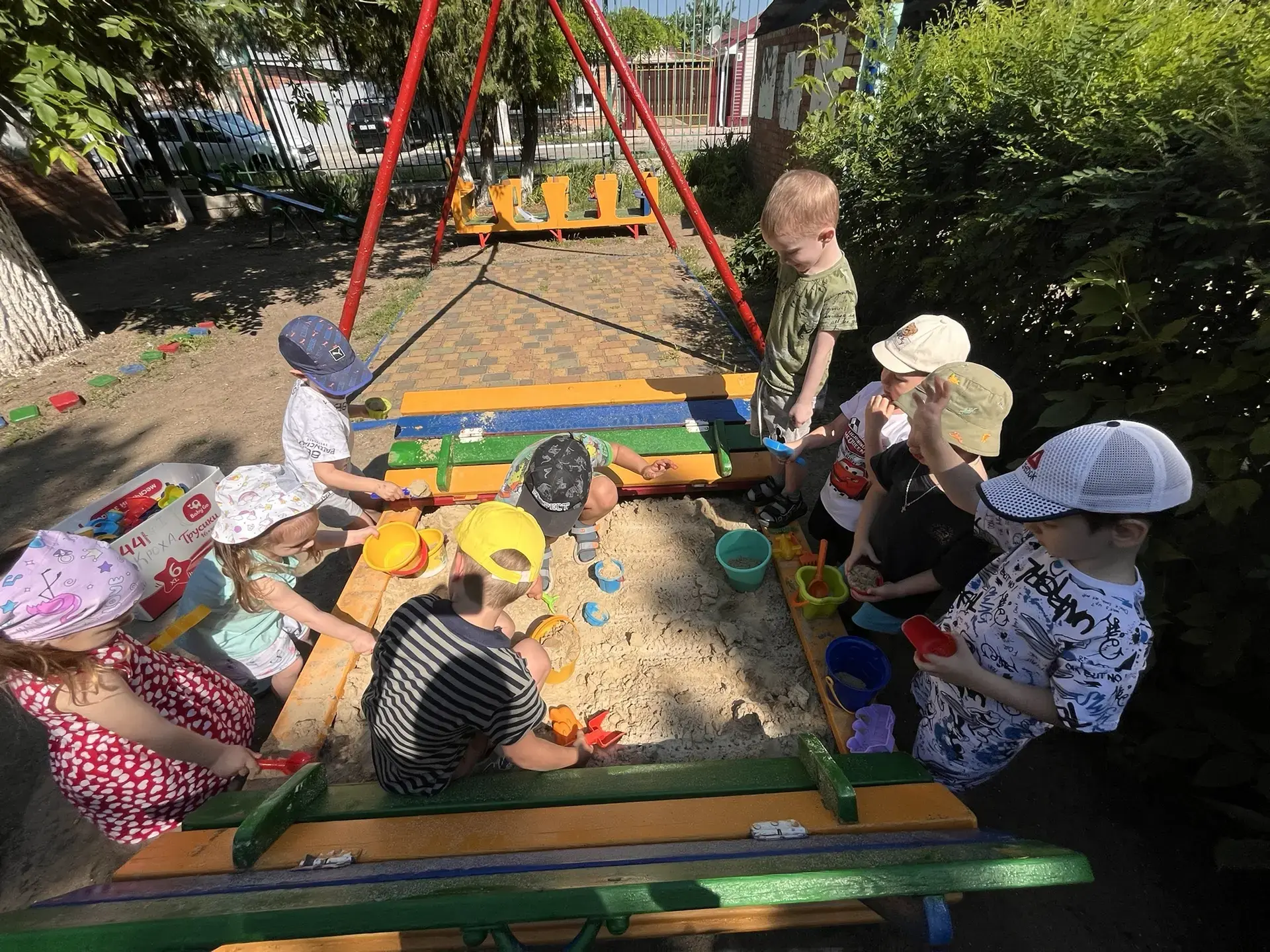 Дружба начинается в детском саду☀️