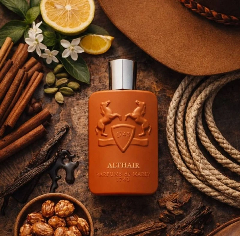 мужская бомба PARFUMS DE MARLY althair сочетание традиционных для высокой парфюмерии но...