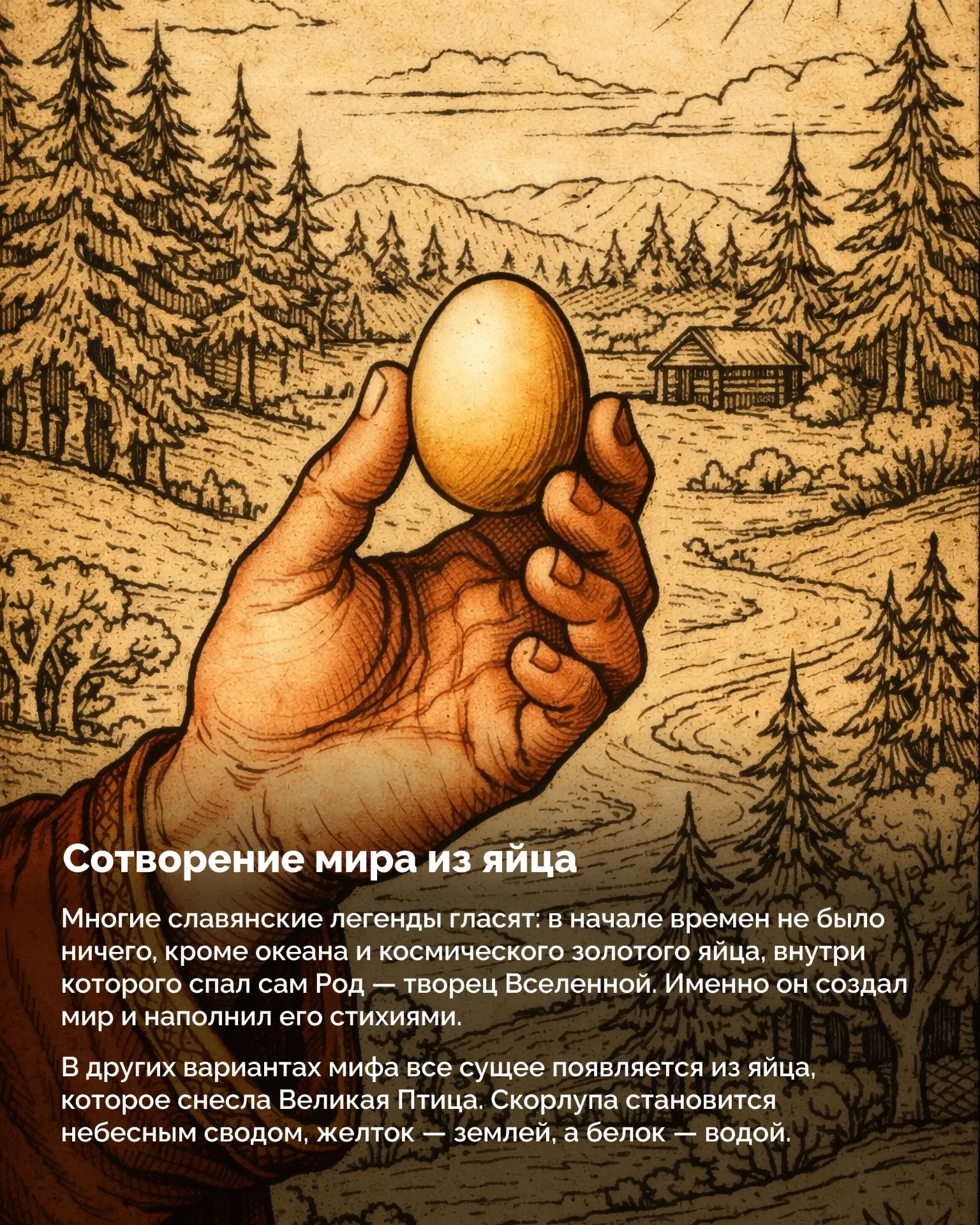 🪶 В славянской мифологии птицы занимали особое место. Они были не просто частью природы, а творцами 