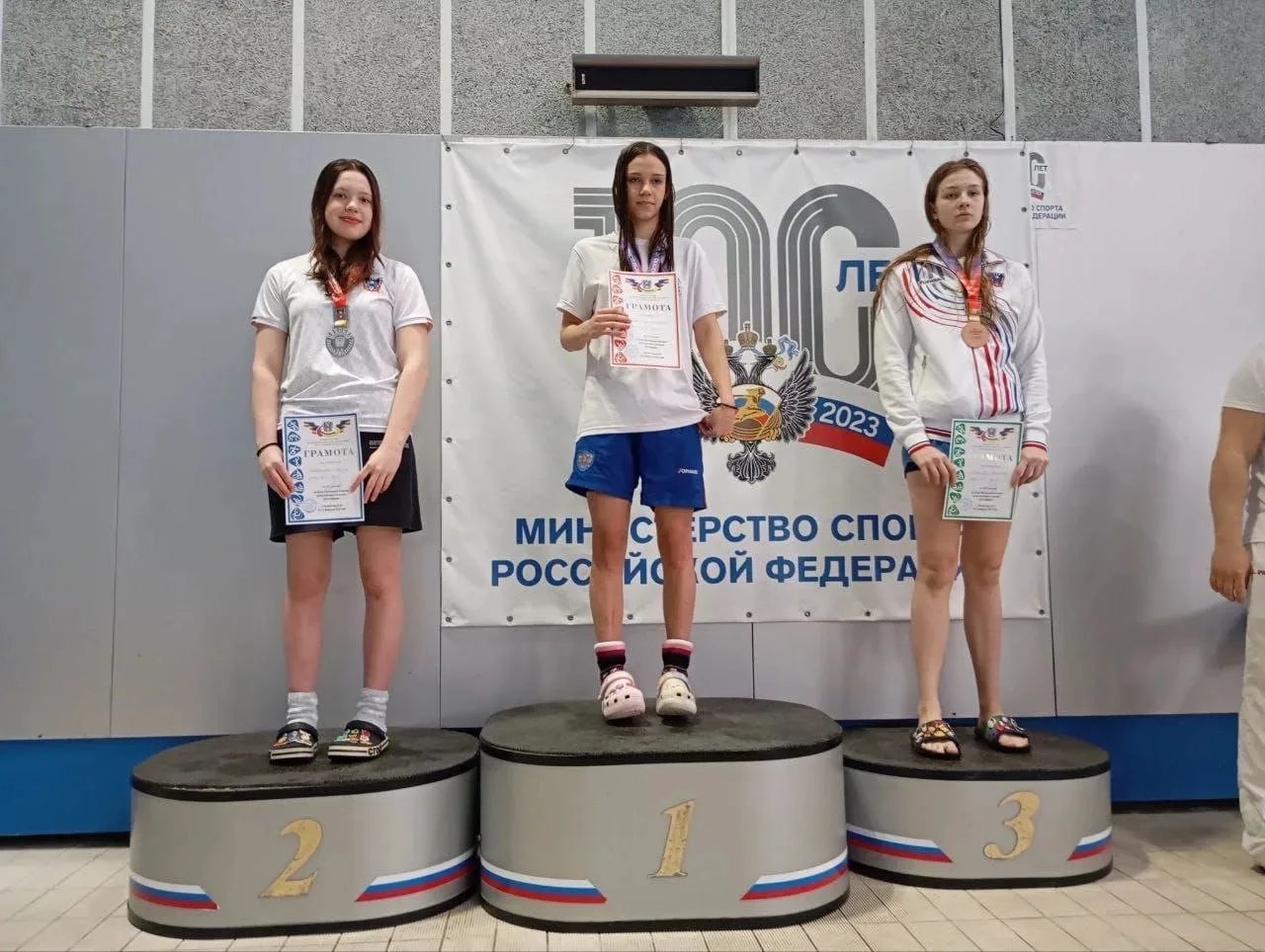🏆 Золотой заплыв: триумф наших пловцов!  С 19 по 21 февраля в Ростове-на-Дону развернулась настоящая