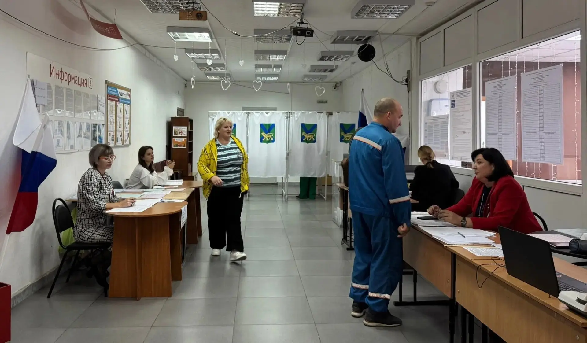 24 избирательных участка в Яковлевском муниципальном округе уже открыты!