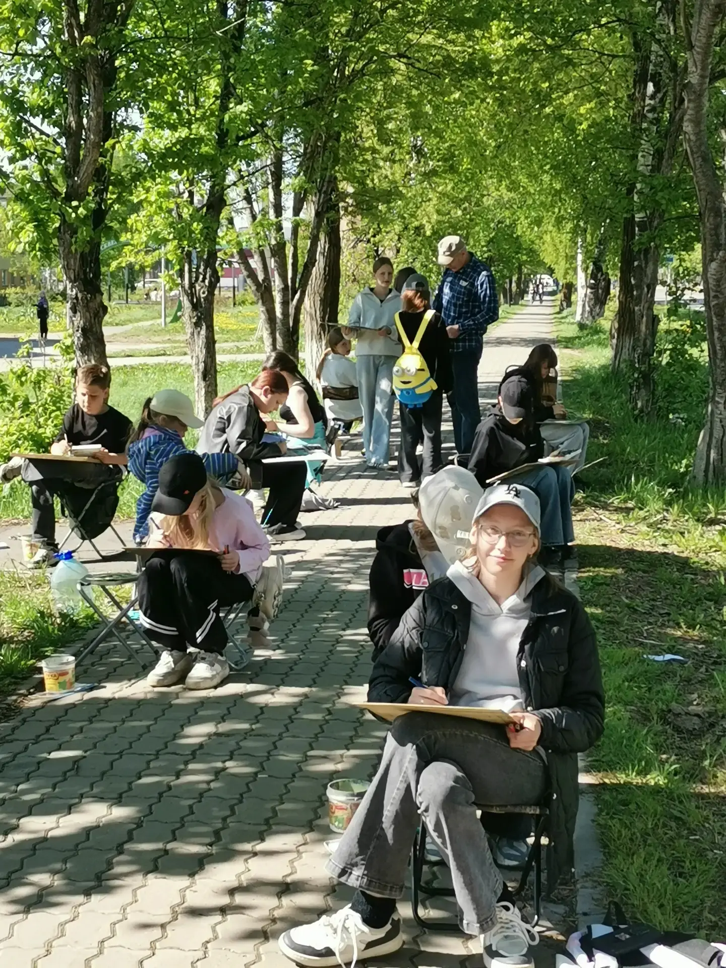 ПЛЕНЭР – ВРЕМЯ ВДОХНОВЕНИЯ И ТВОРЧЕСТВА
🎨 Каждый год после годовых просмотров и экзаменационных исп