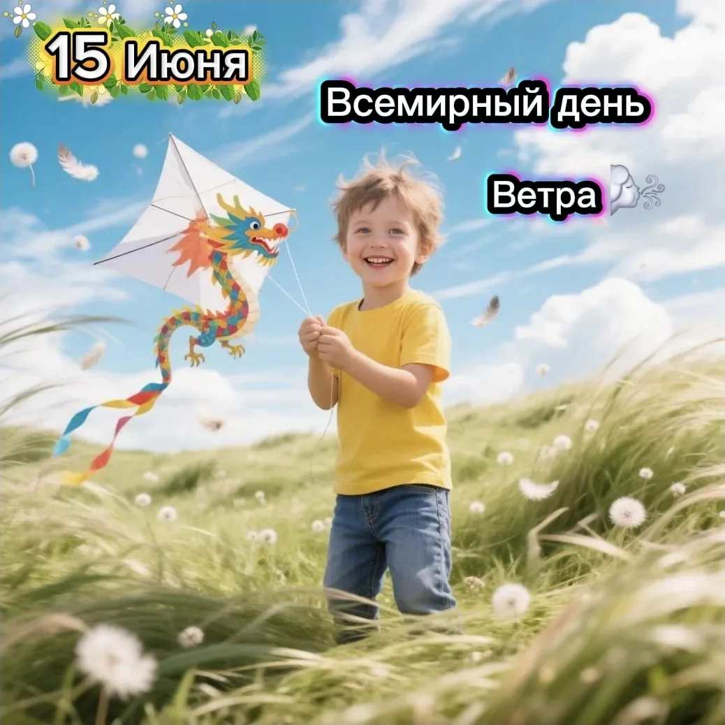 15 июня — Всемирный день ветра 🌬️

Сегодня мы вспоминаем силу ветра — главного помощника нашей план