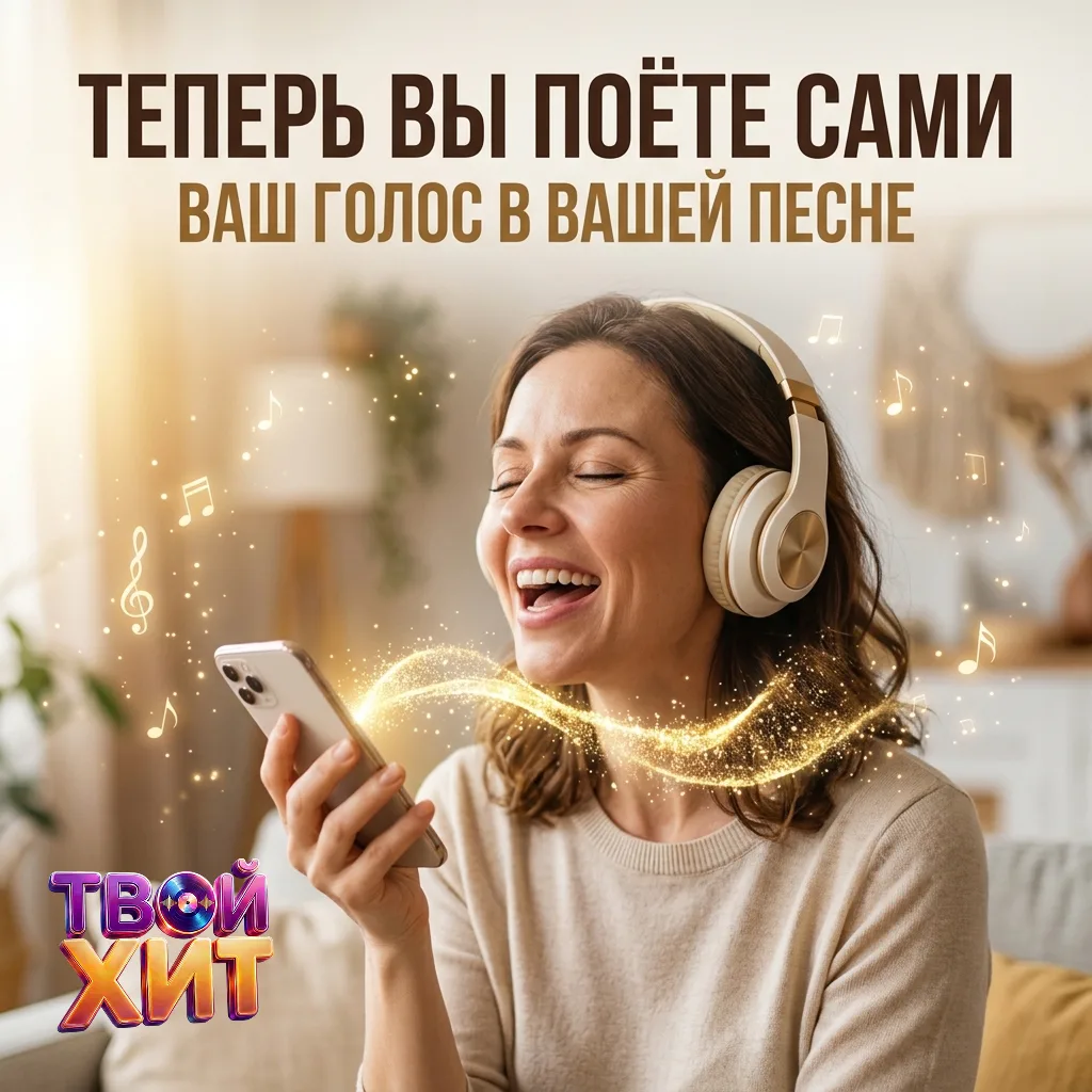 🎤 А что, если в песне будет звучать... ВАШ голос?