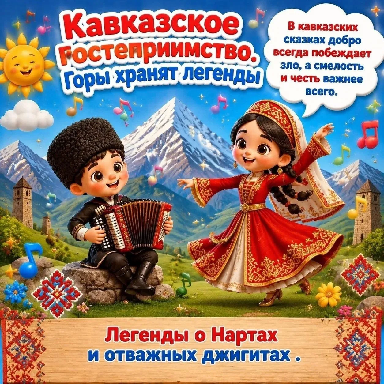 Друзья! Сегодня особенный день — мы отмечаем Единый день фольклора! 🥳

Это праздник нашей души, наш