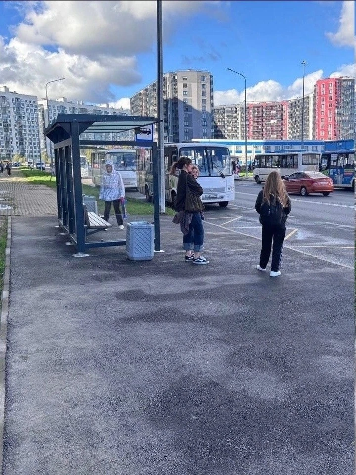 Новая остановка на Ручьёвском проспекте
