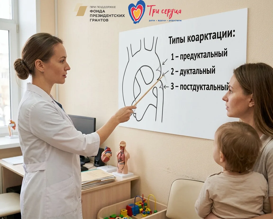Коарктация аорты: что это и кого это касается? 🫀