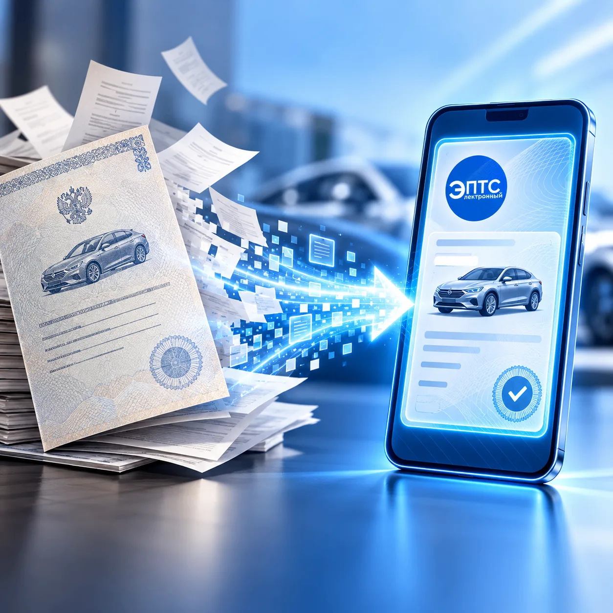 🚘 Что выдают владельцу вместо бумажного ПТС?