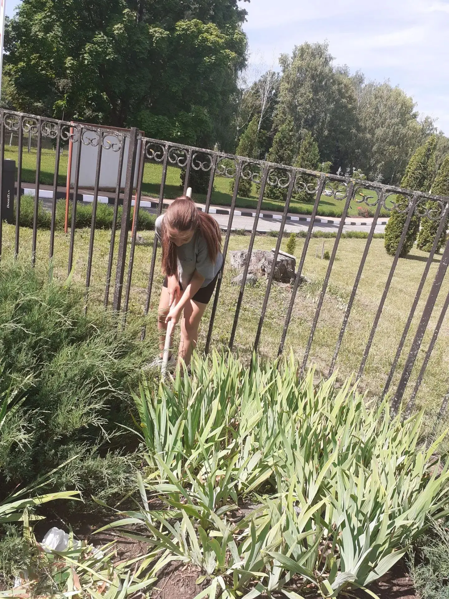 Летняя практика ☀️🌺🌺🌺

Целенаправленная работа на пришкольном участке воспитывает, развивает, фор
