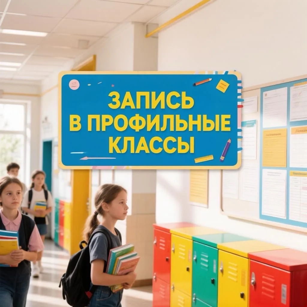 📢❗️Важная информация для родителей будущих первоклассников!  Запись в первые классы с углублённым из