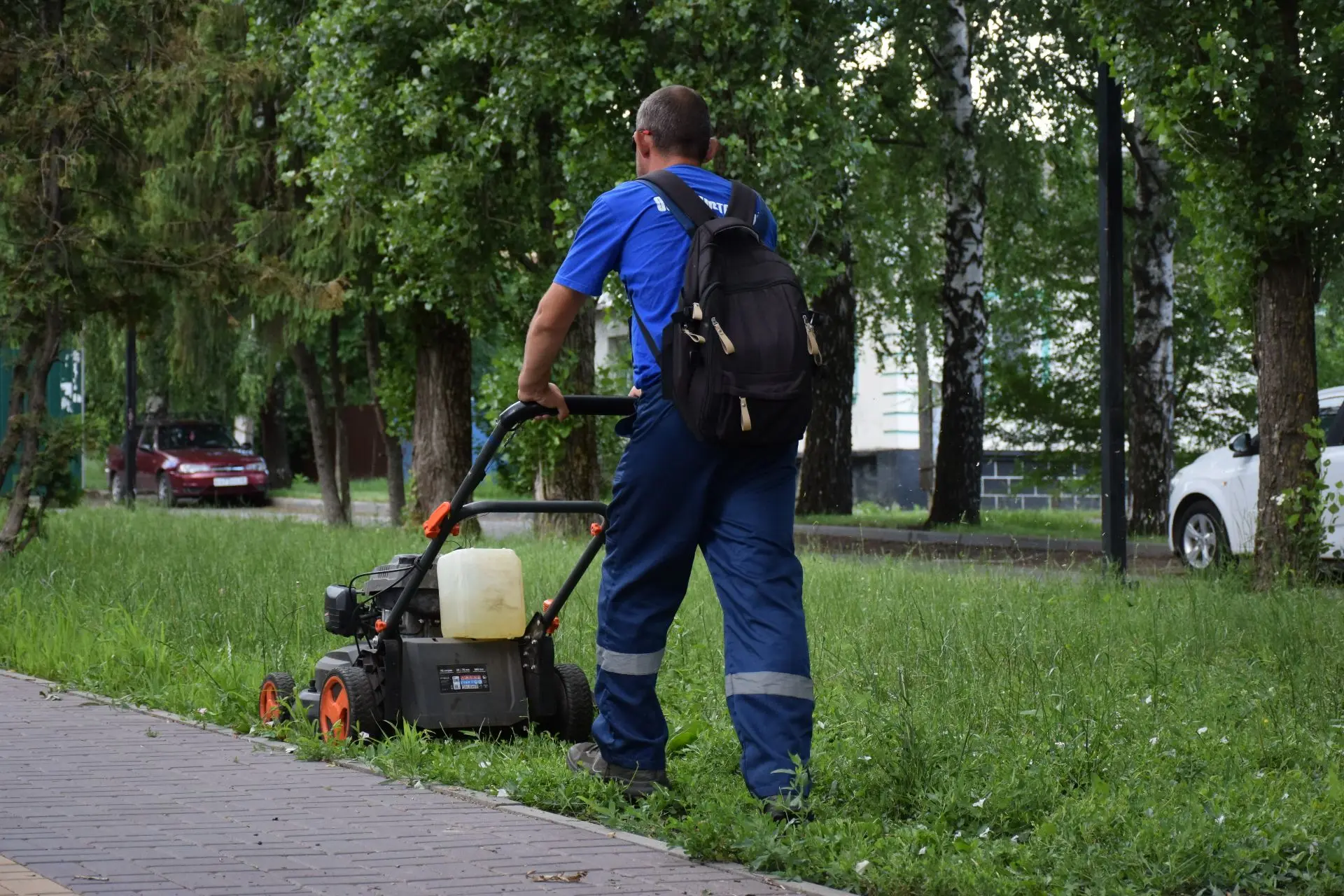 🌿✂️ Формовочная стрижка кустарников в парках и скверах — ежедневный пункт в плане рабо...