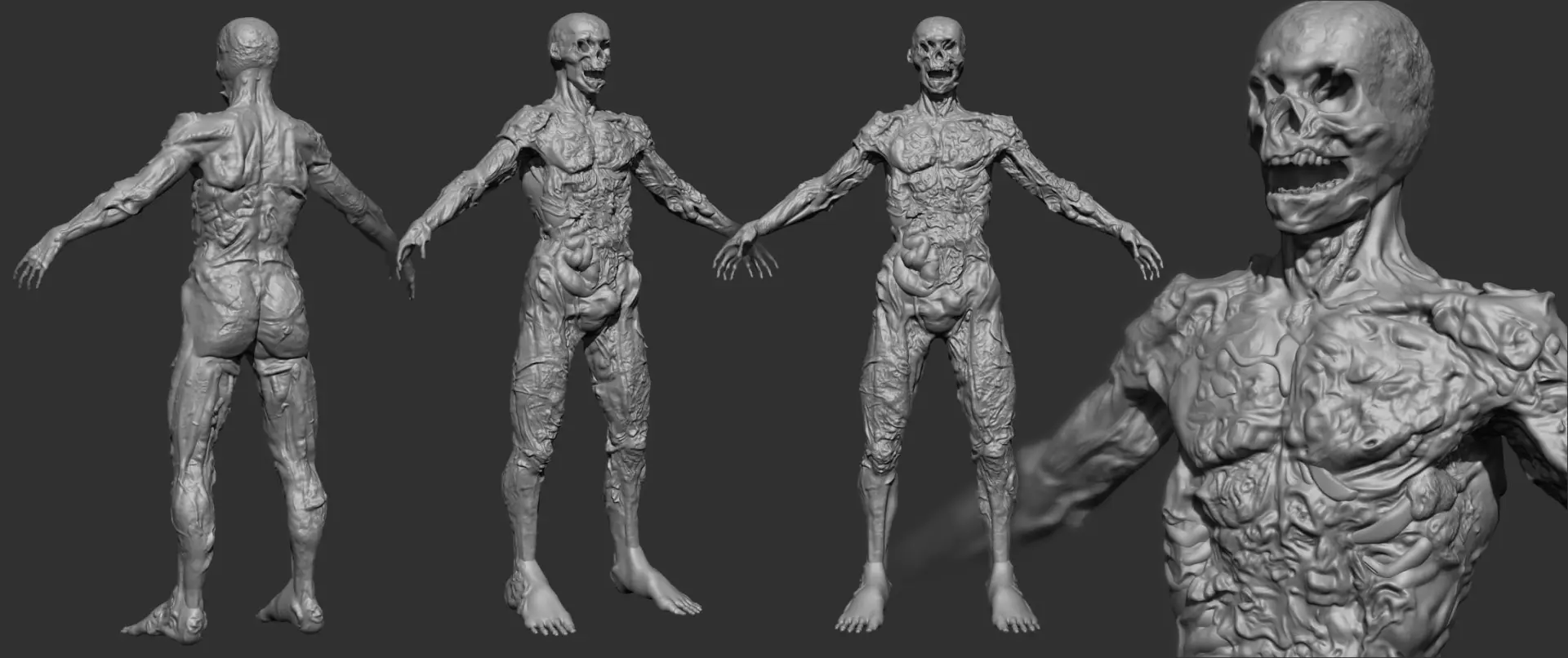 Работа Burnt Man sculpture from Hunt от нашего подписчика Totem

✏️ ZBrush, Blender, Scillful hands
