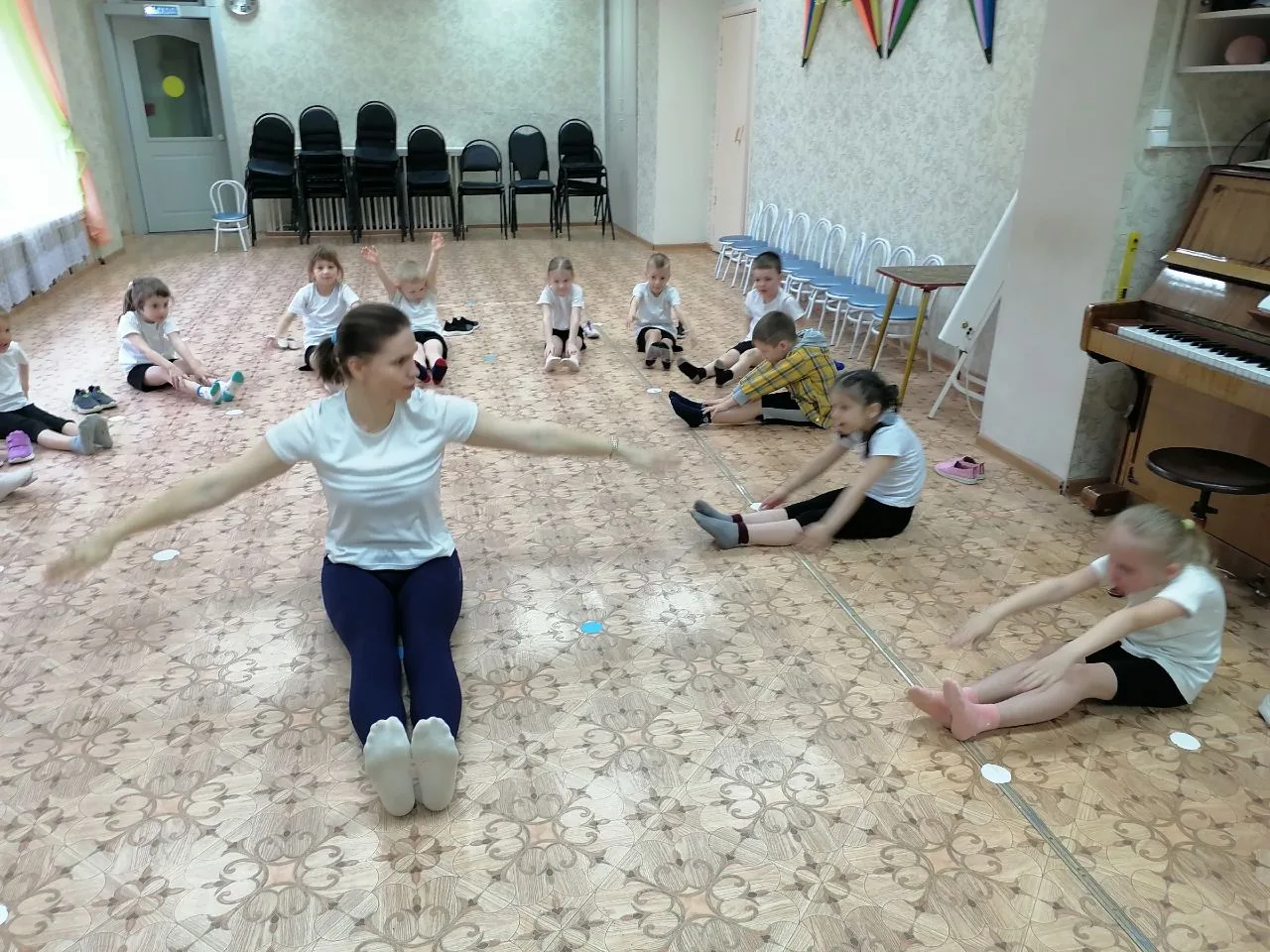 В нашем детском саду утро началось не только с улыбок, но и с настоящей спортивной атмо...