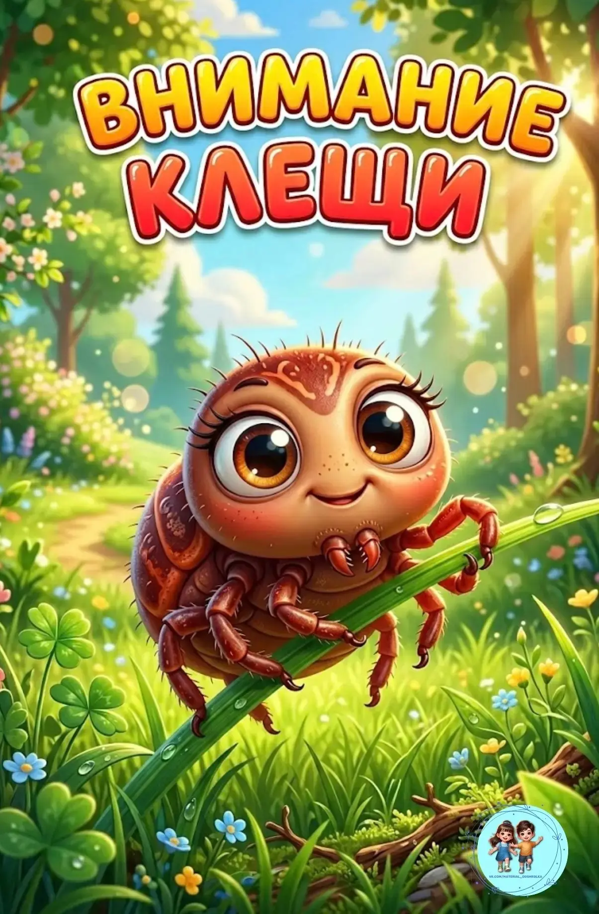 ☝️Осторожно – клещи