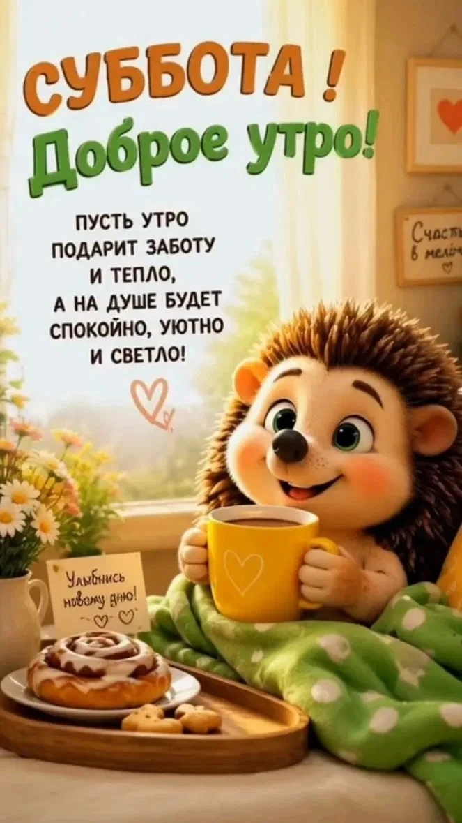 Доброе утро, мои дорогие!
