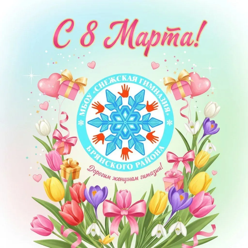 💐Дорогие наши женщины!   💫Искренне поздравляем Вас с наступающим прекрасным праздником весны и красо