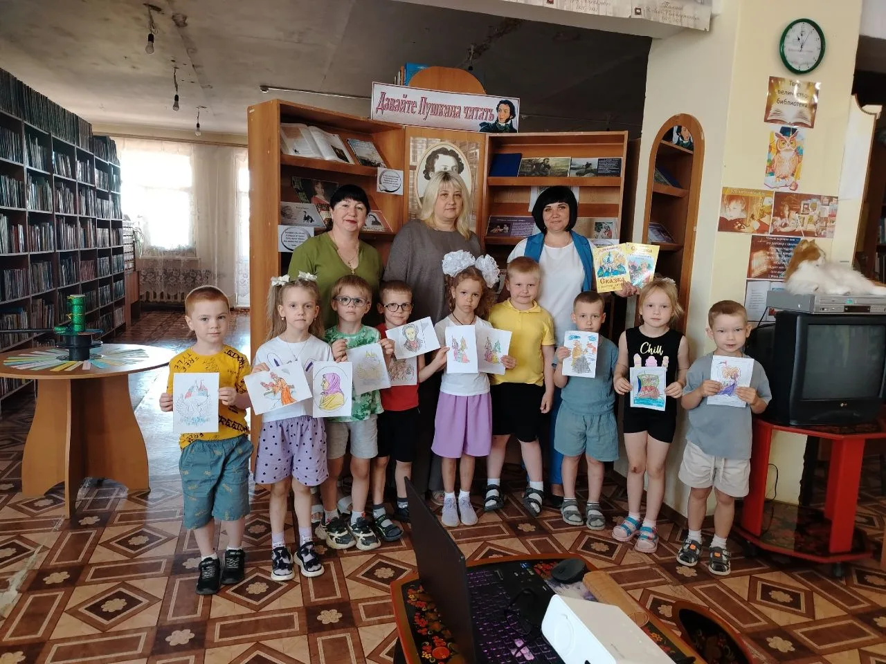 Ребята старшей группы посетили МБУК ЦБС в посёлке Солидарность. 📚 Экскурсия по библиот...