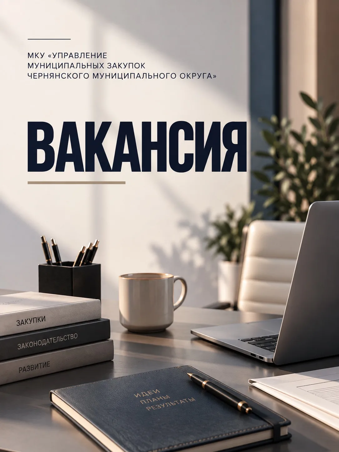 ‼️МКУ «Управление муниципальных закупок Чернянского муниципального округа» приглашает н...