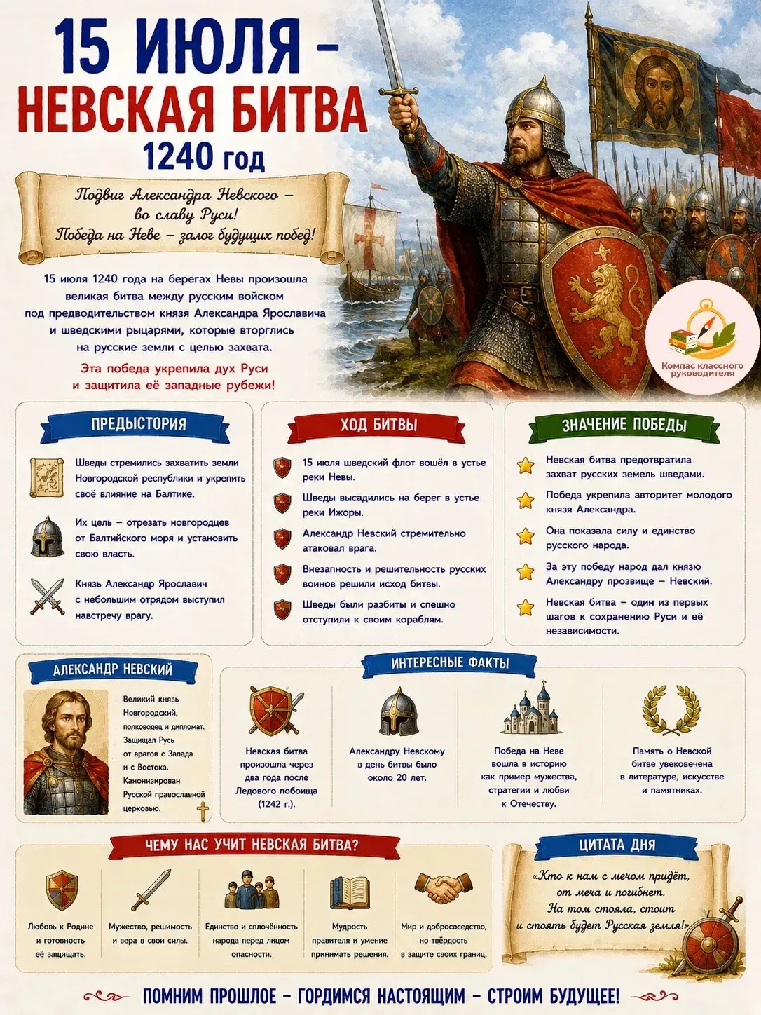15 июля - Невская битва 📃