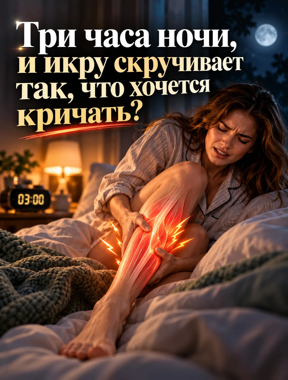🦵 Икру скрутило, что делать?