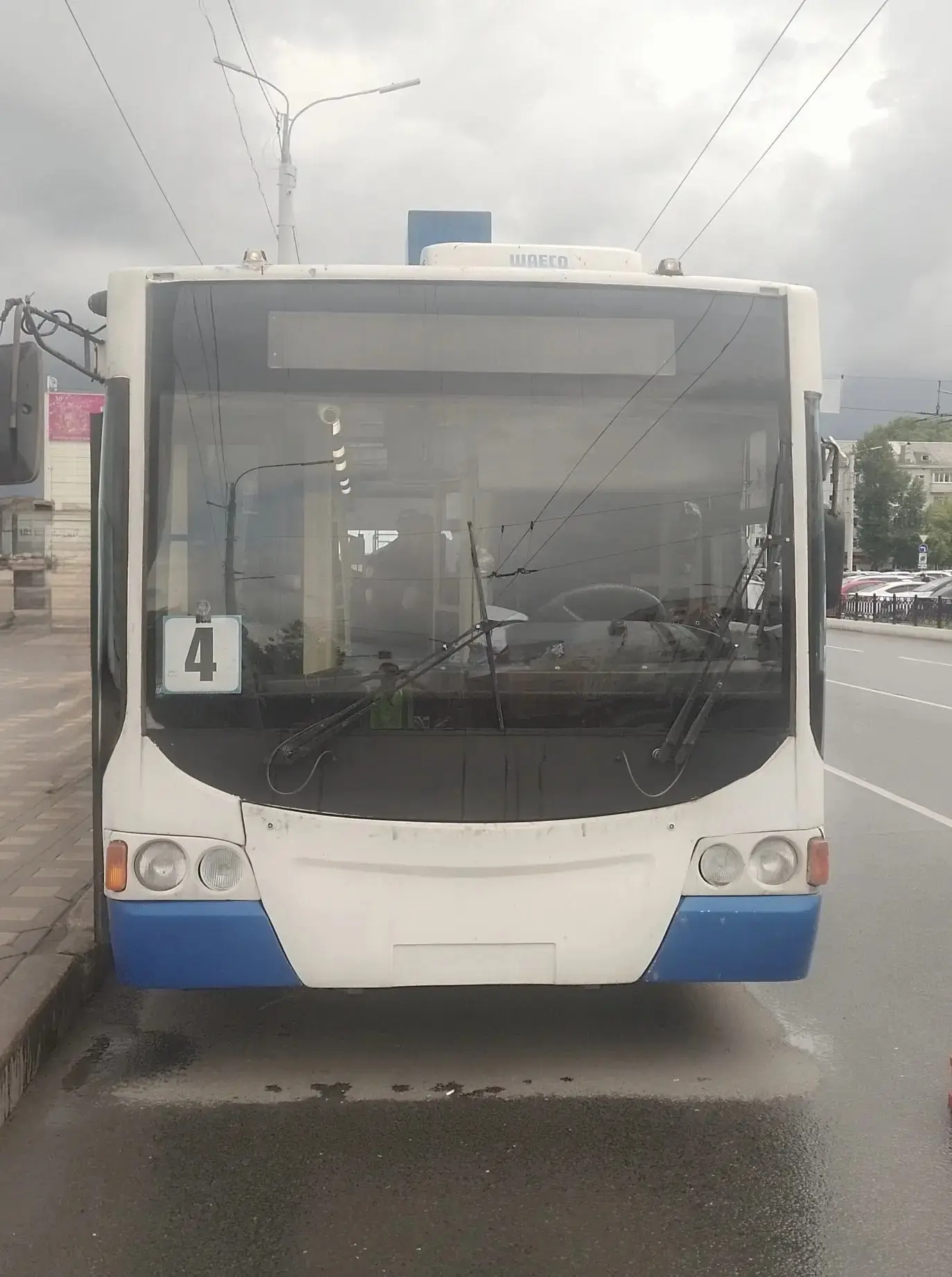 В Кирове в троллейбусе пострадала пенсионерка