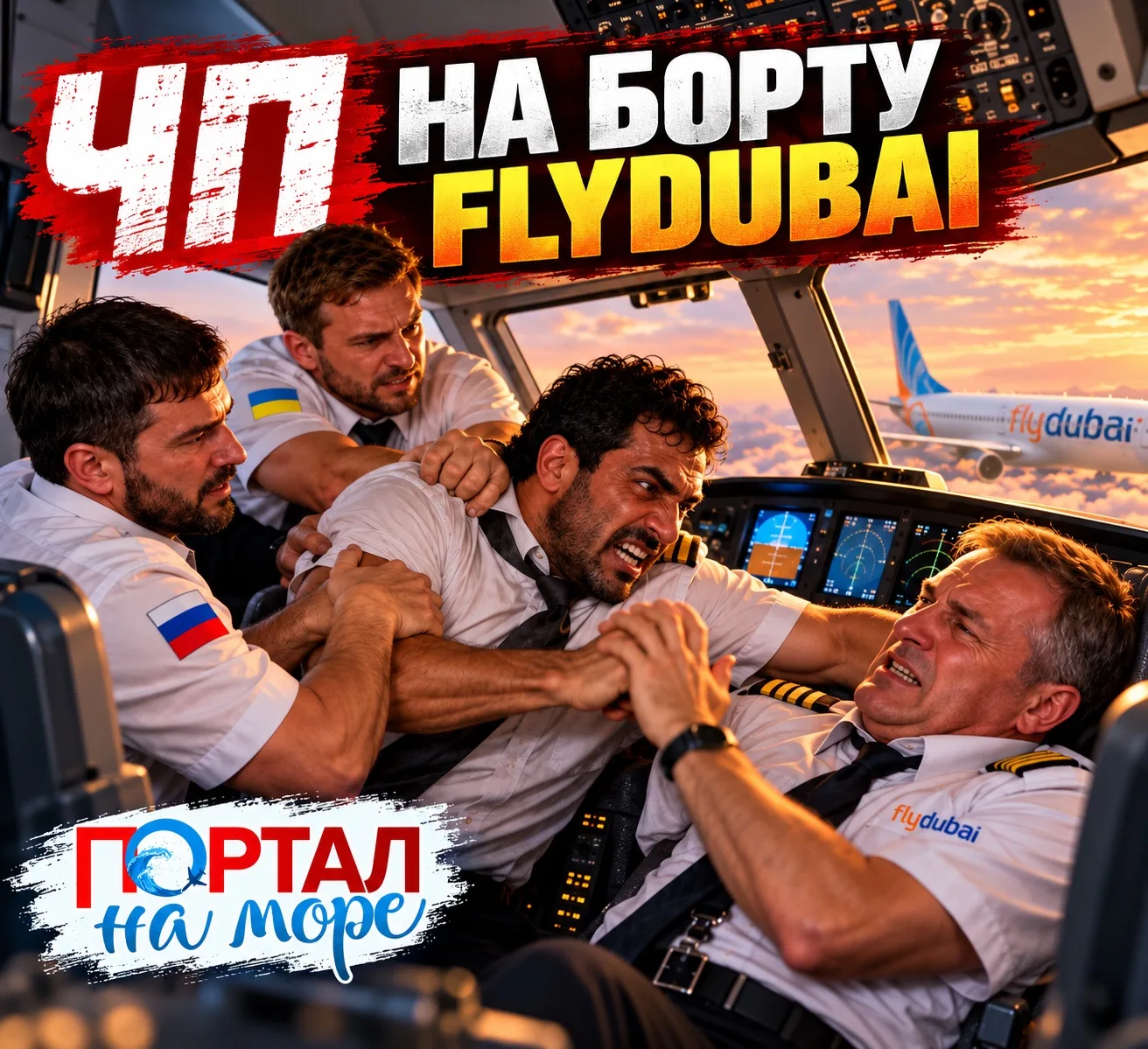 ✈️ Борт Flydubai, попавший сегодня в ЧП, раньше прилетал в Уфу!