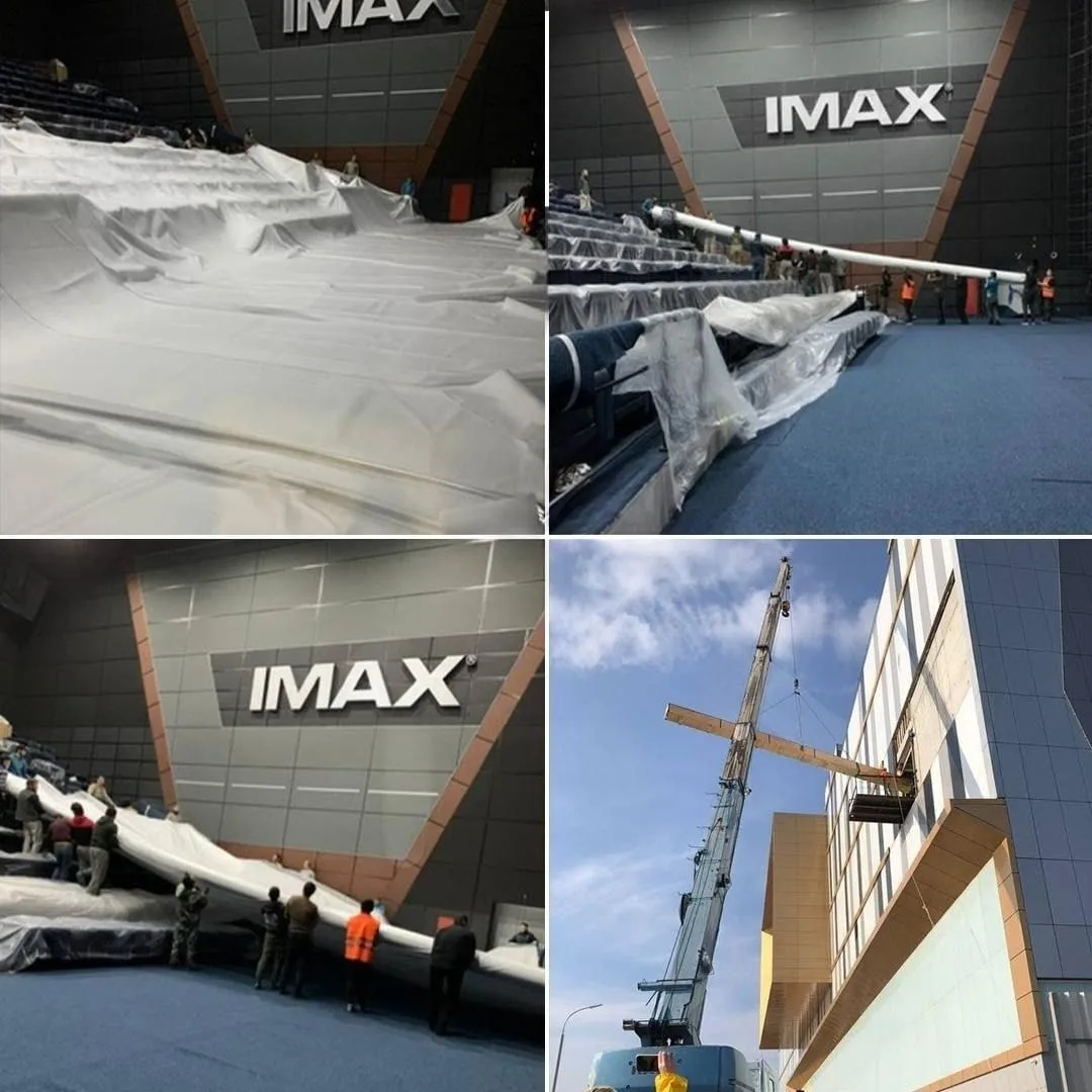 Школьник в Хабаровске сломал экран IMAX за 26 млн рублей.