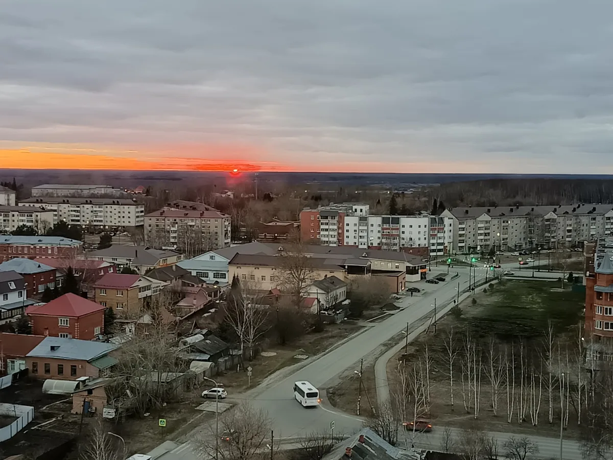 Город в ожидании вечера 🌅