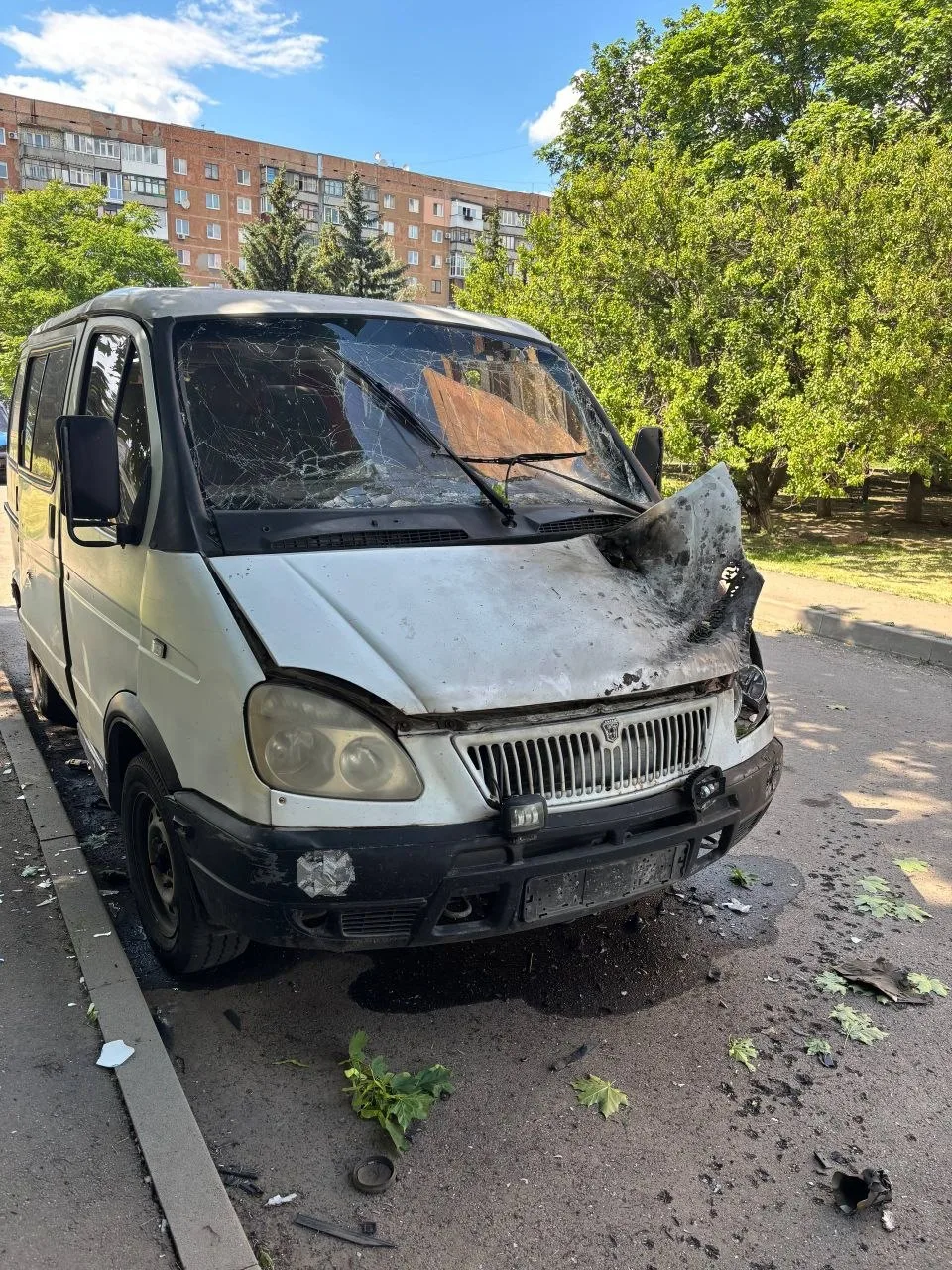 На Б Краматорском. Встреча с фпв