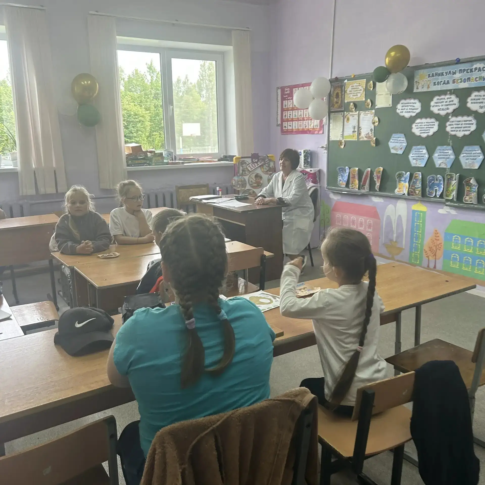 Ежедневно в нашем лагере дневного пребывания при МОУ Дуляпинской ОШ педагоги организуют...