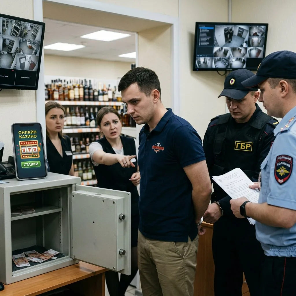 Администратора алкомаркета Новосибирска обвиняют в краже ради казино