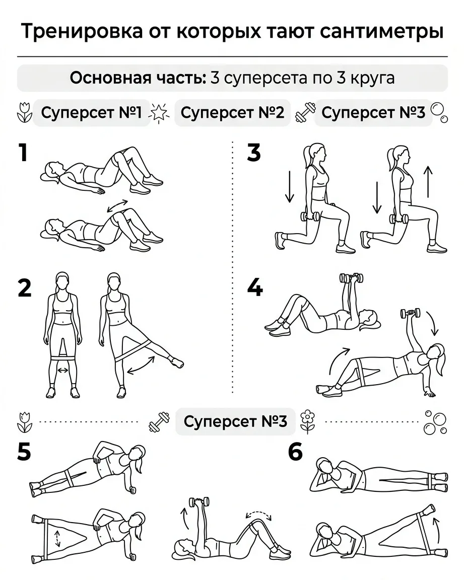 🔥 Бёдра, которые скажут «спасибо»: суперсеты для внутренней и внешней поверхности

Девчонки, призна