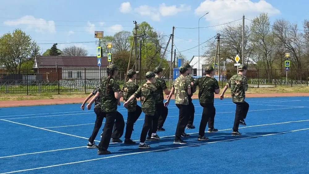 Поздравляем нашу команду с блестящей победой на муниципальном этапе патриотической игры...
