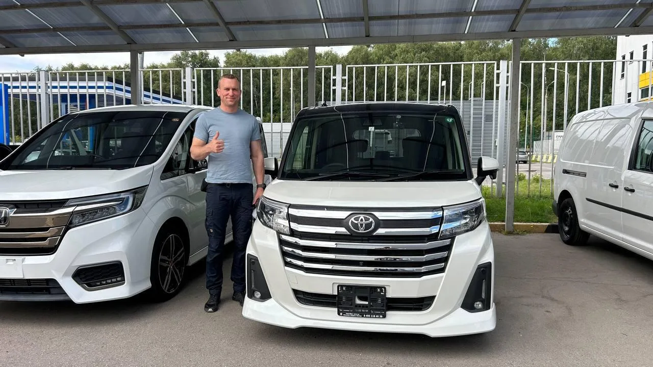 ✅ Привезли очередной японский микровэн TOYOTA ROOMY CUSTOM G-T для Александра! Автомоби...