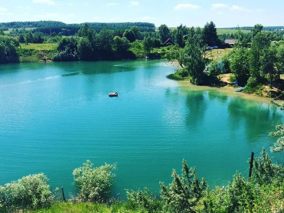 💦 Голубое озеро