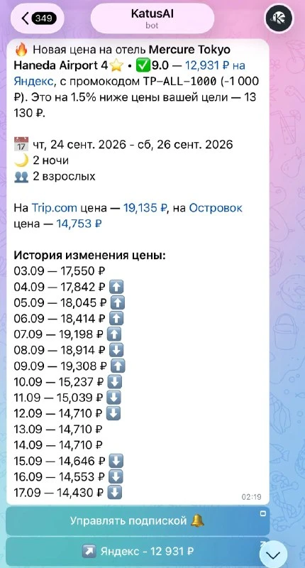 ⚡️ Как экономить на отелях