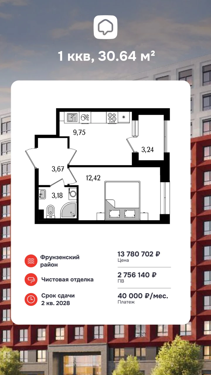 Условия продаж в ЖК «Гранат»